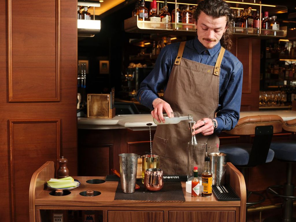 bloody Mary Trolley BlueBoar Brunch